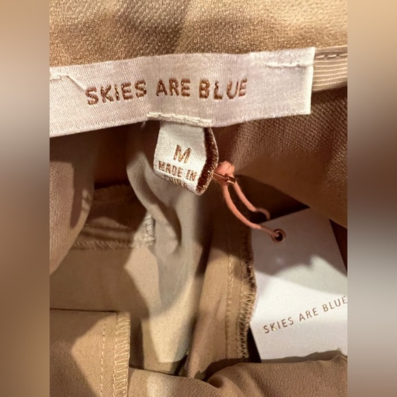 SKIES ARE BLUE Sailor wide leg pants, NWT Size Medium - Picture 11 of 11